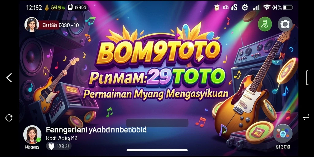Tampilan gameplay BOM29TOTO yang menarik dengan efek visual yang memukau.