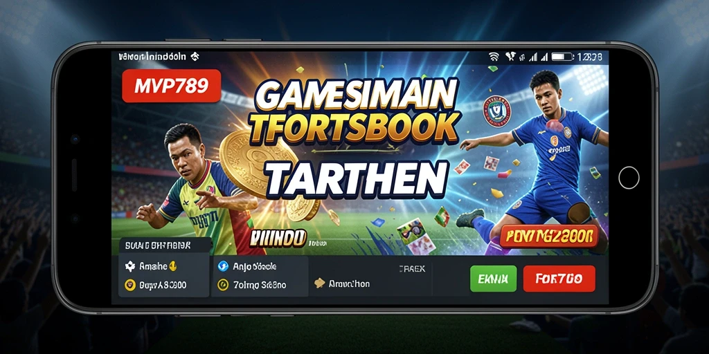 Screenshot gameplay MVP789 yang menunjukkan fitur taruhan olahraga.