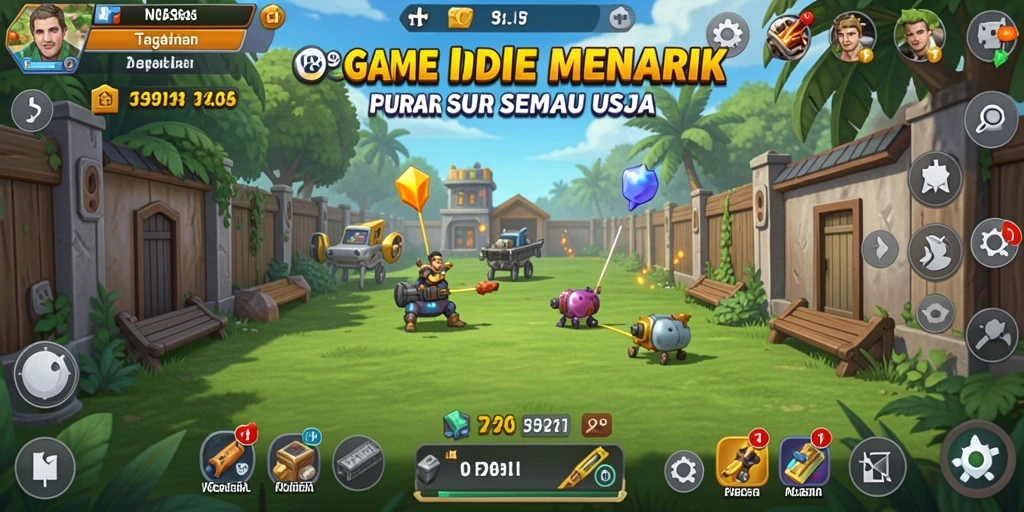 Tampilan gameplay V89 yang menarik dan penuh warna.