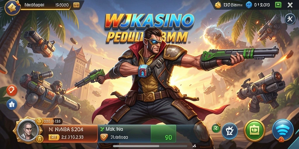 Tampilan gameplay seru dan menantang di WJKASINO.